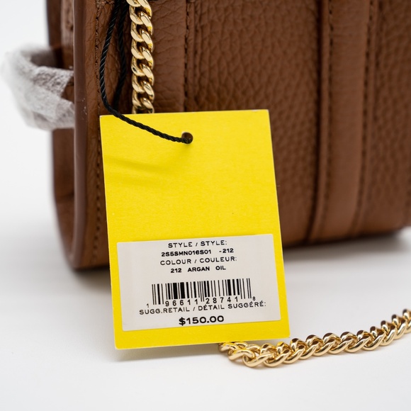 Marc Jacobs Nano Tote Crossbody Chain Brown - Picture 10 of 10